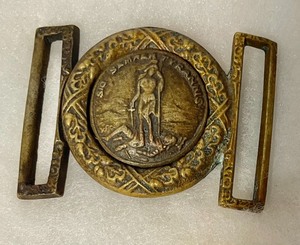 lot 458 image: Virginia Military Belt Buckle