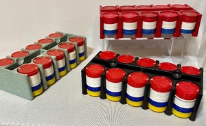 lot 274 image: 6 Stackable Poker Chip Sets