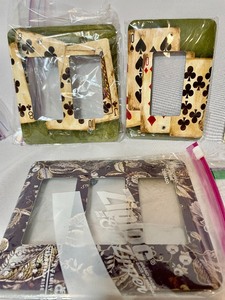 lot 287 image: Various Decorative Switch Plate Covers