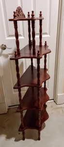 lot 238 image: Tiered Wooden Shelf