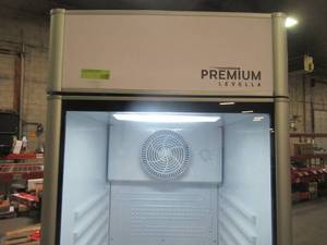 Premium 15 cu. ft. Single Door Commercial Refrigerator Beverage Cooler in Gray PRF155DX