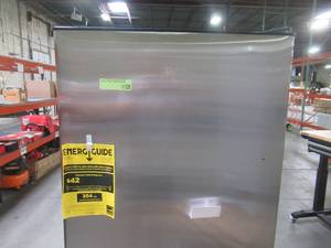 Galanz 11 cu. ft. Frost Free Convertible Upright Freezer or Fridge in Stainless Steel with Electronic Temperature Control GLF11US2A16