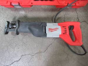 Milwaukee 12 Amp 34 in. Stroke Sawzall Reciprocating Saw with Case 6509-31