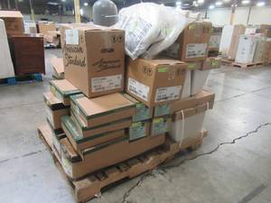 WHOLESALE MIXED PALLET OF FAUCETS AND TOILET PARTS