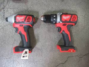 Milwaukee M18 18-Volt Lithium-Ion Cordless Drill DriverImpact Driver Combo Kit (2-Tool) 2691-22