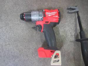 Milwaukee M18 FUEL 18-Volt Lithium-Ion Brushless Cordless 12 in. Hammer Drill  Driver (Tool-Only) 2804-20