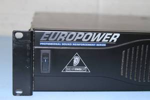 lot 6 image: Behringer EP1500 2-Channel Rackmount Pro Audio Power Amplifier