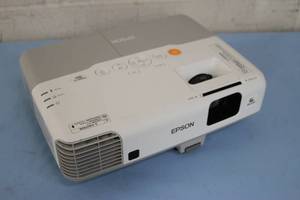 lot 20 image: Epson PowerLite 93 XGA 3LCD Projector  Projection System with Remote Control HDMI & Power Cable
