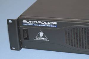 lot 39 image: Behringer Professional 2000-Watt Pro Audio Stereo Power Amplifier with ATR Technology