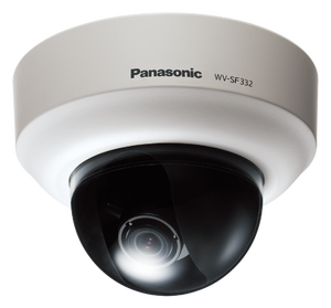 lot 4 image: Lot of 2 NEW Panasonic WV-SF332 IP  Network Fixed Dome Video Surveillance CCTV Security Cameras