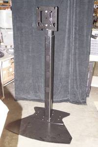 lot 28 image: Chief  Legrand MF1UB Black Flat Panel Floor Stand for TV  Television  Display  Monitor - $700 Online