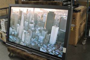 lot 82 image: SMART Board  SmartBoard SBID 8070i Digital Vision Interactive 70 Touch Flat Panel Video Display  Monitor