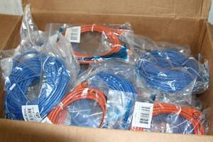 lot 89 image: Large Box of NEW Cables-to-Go C2G Network  Internet  LAN Cables
