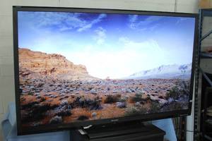 lot 101 image: Sharp Aquos 70 Full 1080p HD LED Smart Television  TV  Display  Monitor w Built-in Wi-Fi - Model LC-70LE640U