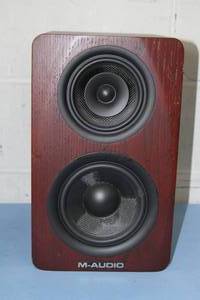 lot 137 image: Pair of M-Audio M3-6 Pro Audio 3-Way Studio Reference Monitor Speakers