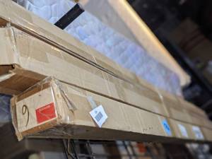lot 124 image: 3 Boxes of Plastic Inserts for Privacy Fencing