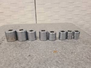 lot 34 image: SK TOOLS  12 POINT STANDARD SOCKETS 38 DRIVE