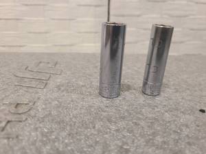 lot 35 image: SK Professional Metric Sockets, Chrome 14 Drive Deep 6 Point, Cold Forged with Superchrome