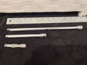 lot 18 image: SK TOOLS 38 DRIVE EXTENSIONS (3)
