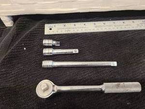 lot 19 image: SK SKT45170 Professional 38-Inch Drive 7-34-Inch Reversible Ratchet  Corrosion
