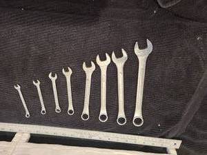 lot 57 image: SK TOOLS 12 POINT COMBINATION WRENCHS C SERIES
