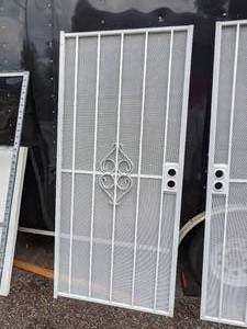 lot 157 image: New White Steel Security Door