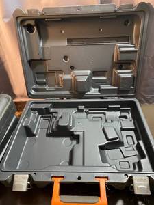 lot 202 image: 4 Drill Cases - DeWalt, Rigid, Black & Decker
