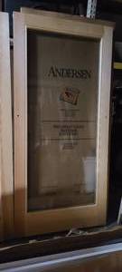lot 2 image: ANDERSEN COMPLETE 400 SERIES PATIO DOOR KIT (SEE BELOW)