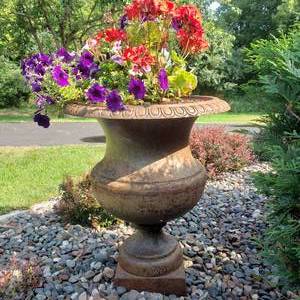 Heavy Iron Planter Urn
