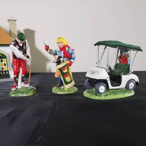 Dept. 56 Linden Hills Country Club House Golf Course