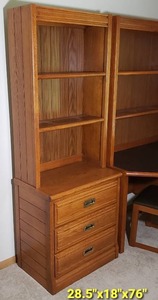 Vintage Outrigger by Young Hinkle for Lexington Book Shelf and Drawers
