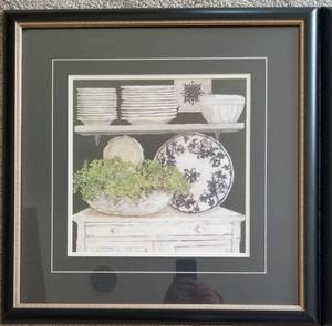 Cottage Kitchen Framed Prints by C. Winterle Olson