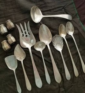 Antique Towle Sterling Silver Flatware Service  1803 grams