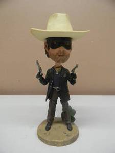 lot 39 image: NECA THE LONE RANGER THE LONE RANGER DISNEY STUDIOS HEADKNOCKER - VERY COOL PIECE - APPROX 9 - SEE PICTURES