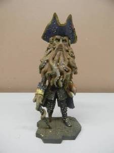 lot 40 image: RARE NECA DAVY JONES PIRATES OF THE CARIBBEAN DISNEY STUDIOS HEADKNOCKER - VERY COOL PIECE - APPROX 10 - SEE PICTURES