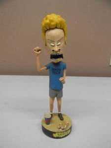 lot 43 image: NECA BEAVIS BEAVIS & BUTT-HEAD HEADKNOCKER - AWESOME - VERY COOL PIECE - APPROX 7 - SEE PICTURES