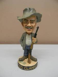 lot 49 image: NECA JED CLAMPETT THE BEVERLY HILLBILLIES HEADKNOCKER - AWESOME - VERY COOL PIECE - APPROX 8 - SEE PICTURES