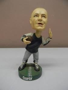 lot 55 image: HEAD KNOCKERS CURLY THREE STOOGES FOOTBALL HEADKNOCKER - AWESOME - VERY COOL PIECE - APPROX 8 - SEE PICTURES