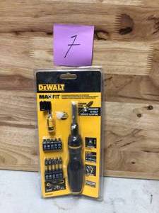 lot 7 image: MAXFIT Telescoping Ratcheting Multi-Bit Screwdriver by DEWALT