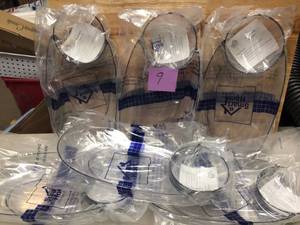 lot 9 image: Case of Smart Home Acrylic Dip and Chip Trays 6case New