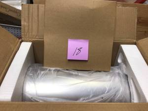 lot 18 image: 60,000 BTU Forced Air Propane Outdoor Space Heater with Push-Button Ignition by Stanley