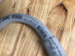 lot 80 image: 34 in. 90 Degree Schedule 40 PVC Belled End Standard Radius Elbow by Carlon