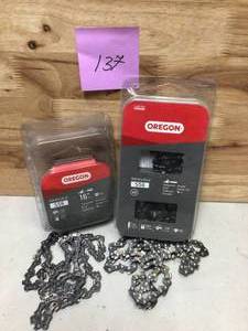 lot 137 image: Lot of Oregon ChainSaw Chains see pictures