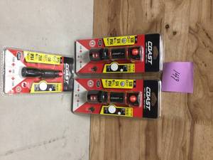 lot 149 image: Lot of 3 Coast Flashlights