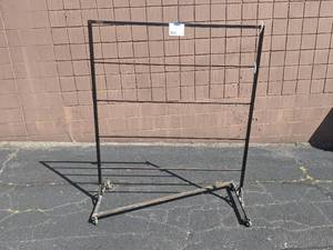 lot 99 image: Triple Bar Z-Rack Clothing Hanger Storage System