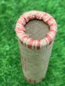 lot 20 image: Unopened Roll of Wheat Pennies