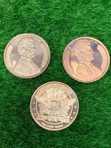 lot 29 image: Lot of 3 Investment Grade .999 Copper Rounds