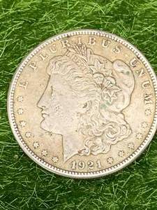 lot 42 image: 1921 Morgan Silver Dollar
