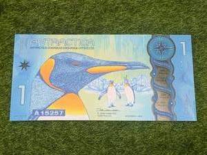 lot 48 image: Antarctica $1 Dollar Bill (rare)