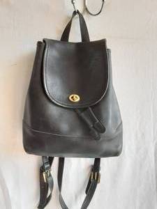 Coach Leather Back Pack Purse